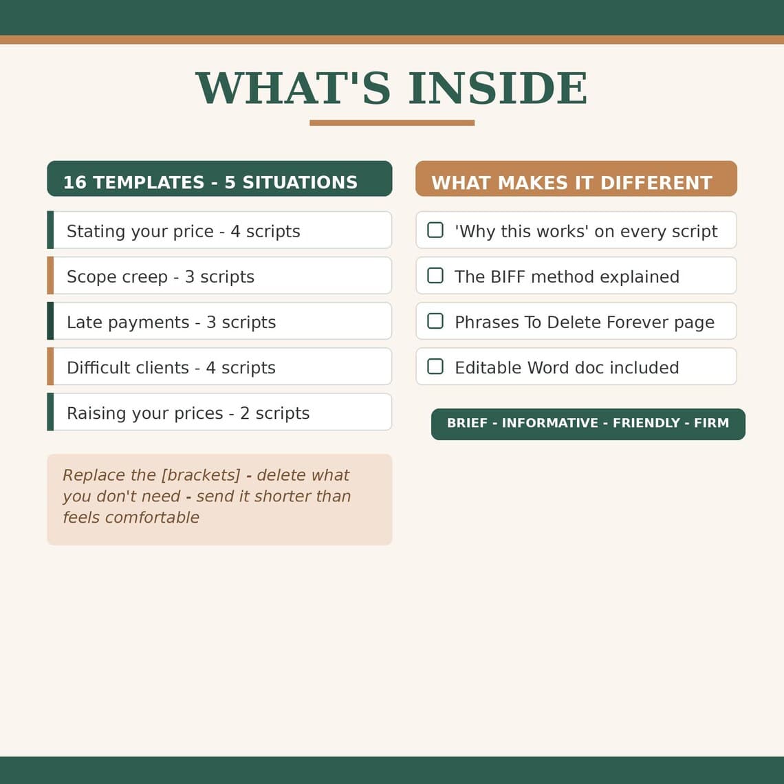 Freelance Email Templates for Women — Etsy digital product